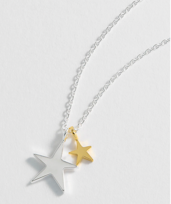 Estella Bartlett Double Star Necklace