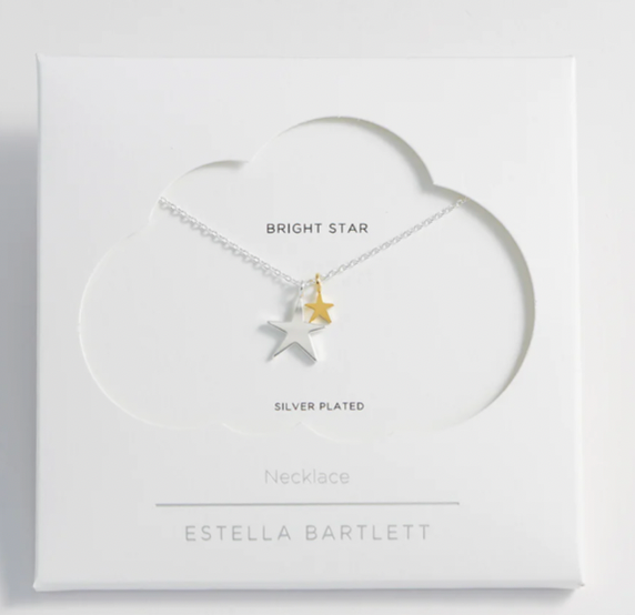 Estella Bartlett Double Star Necklace