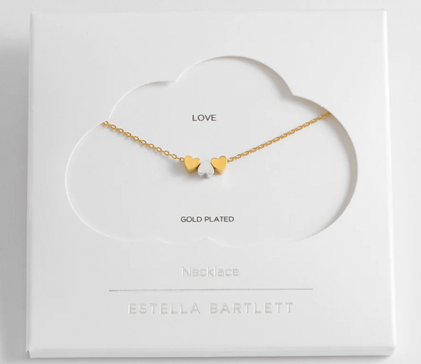Estella Bartlett Trio Heart Necklace