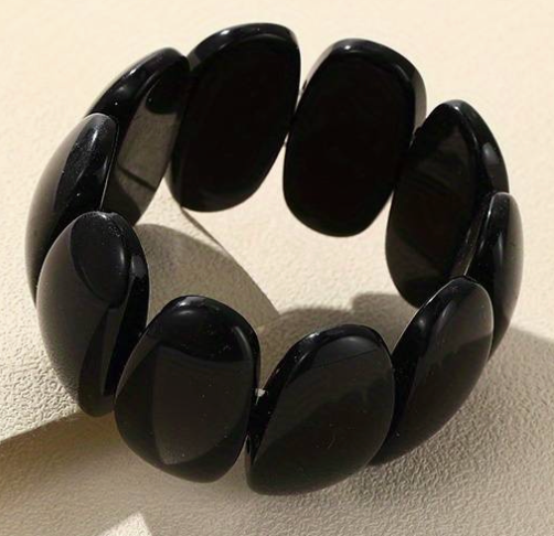 Chunky Resin bracelet.