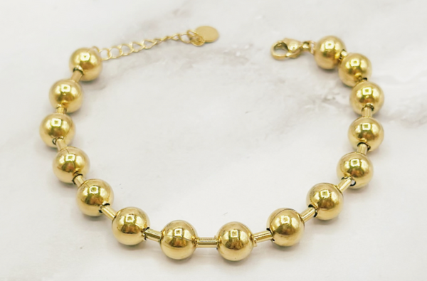 Golden Ball Bracelet