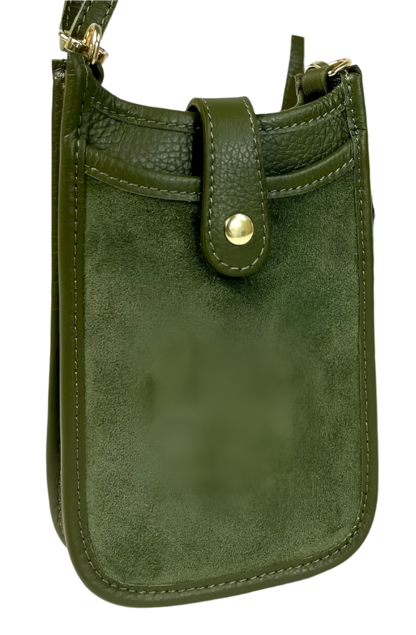 Suede Leather Phone Bags