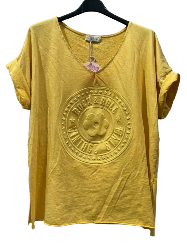 Rock n Roll Cotton T shirt