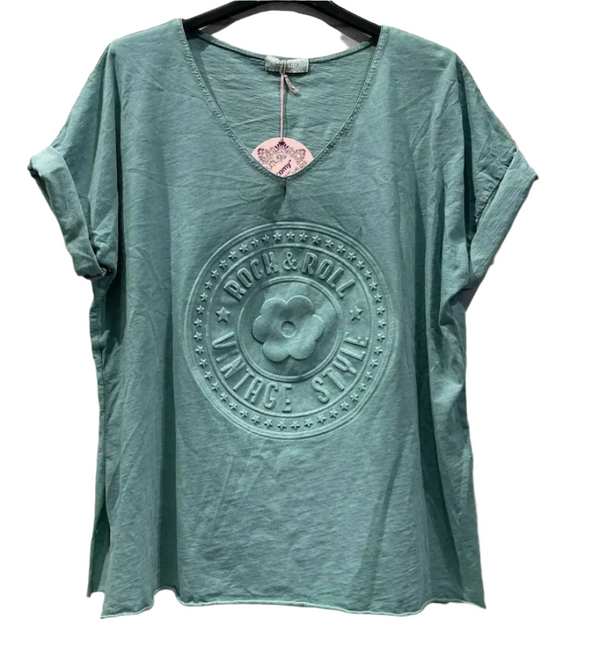 Rock n Roll Cotton T shirt