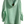 Load image into Gallery viewer, Woman wearing a light green linen top with a cowl neck
