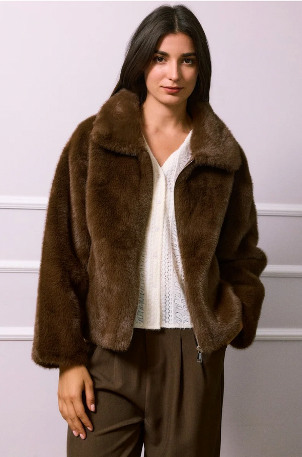 Faux Fur Jacket