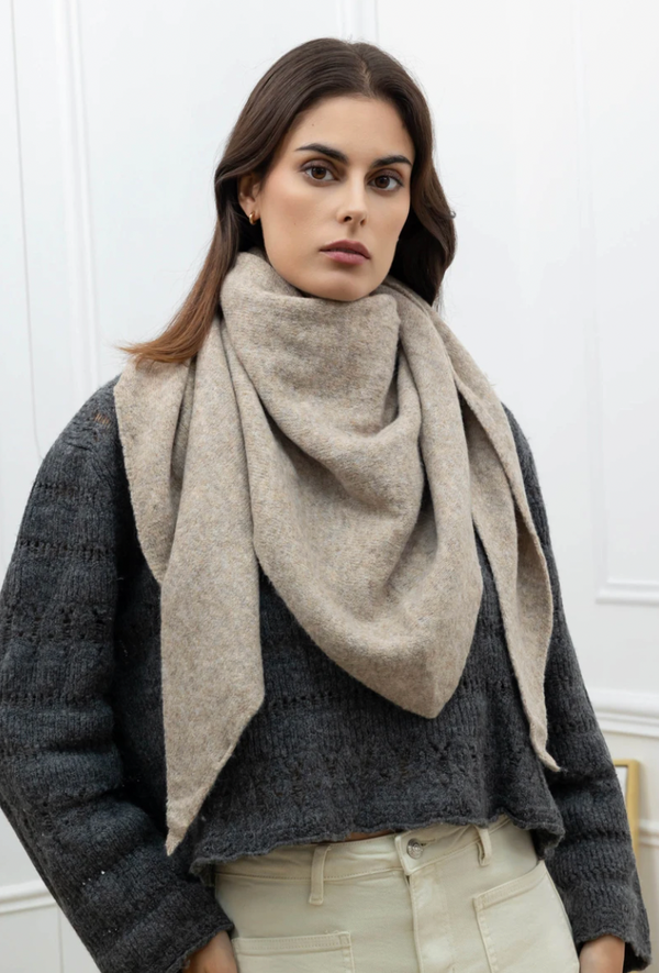 Wool Triangle Scarves