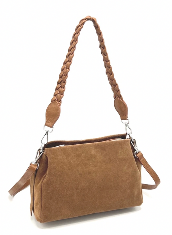Suede Leather Shoulder Bag