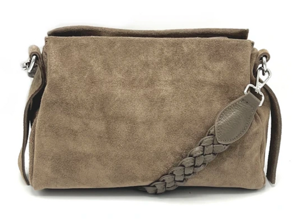 Suede Leather Shoulder Bag