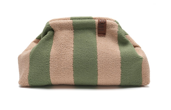 Clutch Beauty Bag - Teddy Stripes