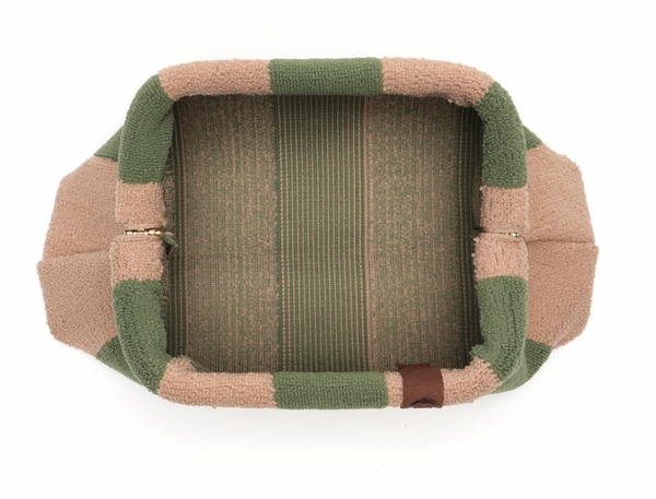 Clutch Beauty Bag - Teddy Stripes