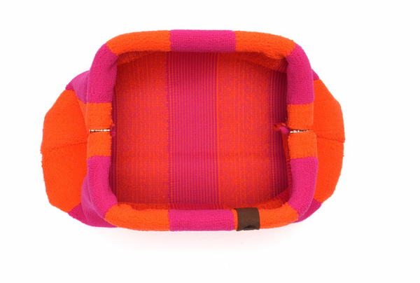 Clutch Beauty Bag - Teddy Stripes