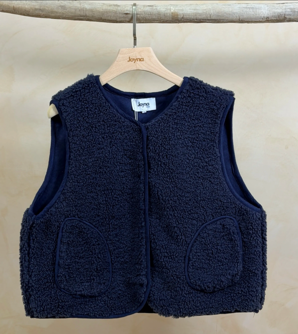 Sleeveless Fur Vest