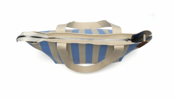 Striped Beach Shopper