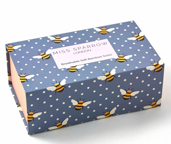 Bumble Bee Sock Gift Box