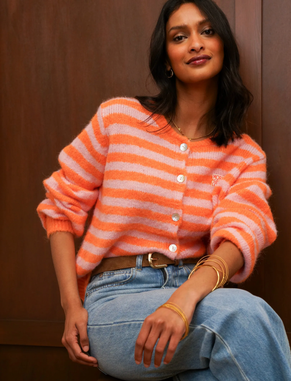 Lola Striped Cardigan