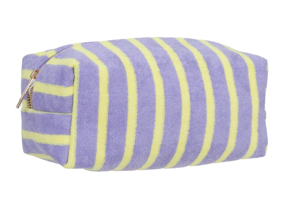 Striped Quilted Pouch