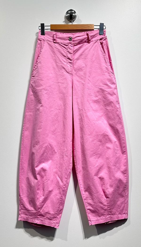 Pink Barrel Trousers