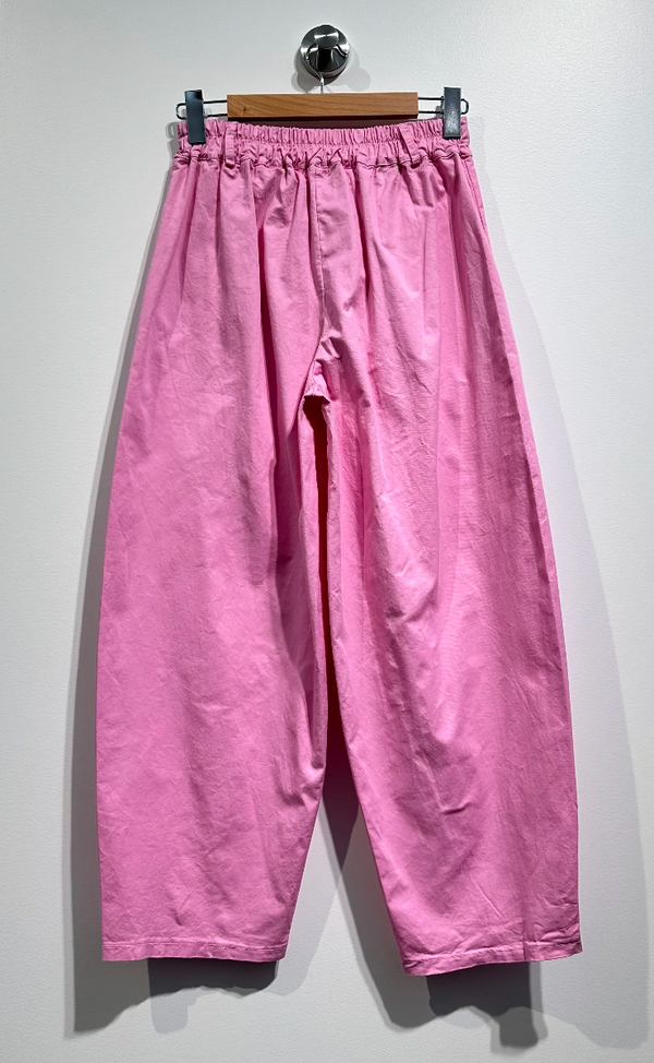 Pink Barrel Trousers