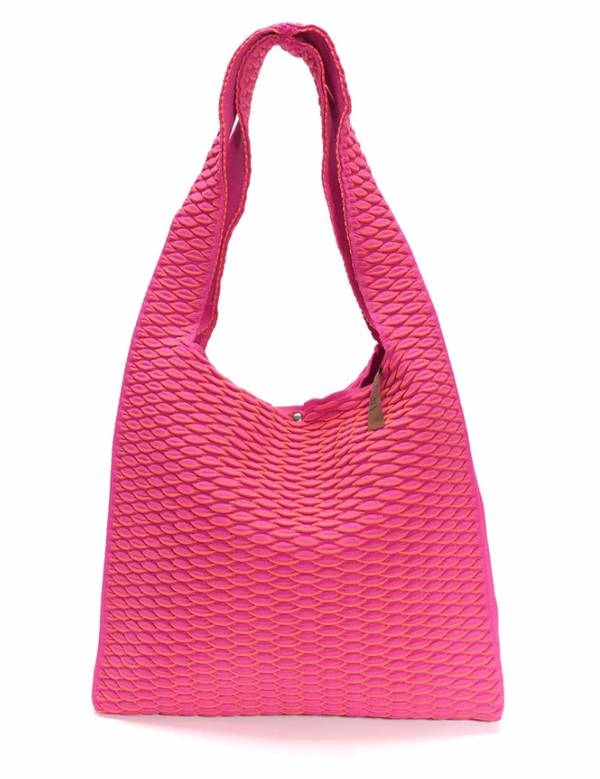 Pink Scales Shopper Bag