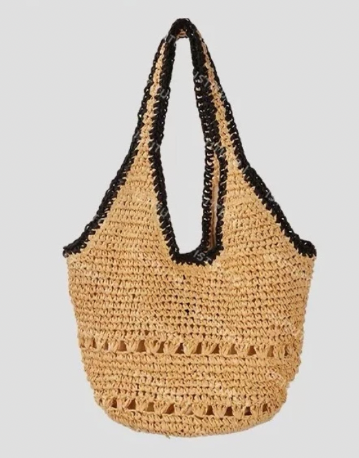The Saint-Tropez Raffia Hobo Tote