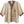 Load image into Gallery viewer, An off-white short-sleeve blouse with a brown and white floral patterned trim, featuring a palm tree embroidery on the chest
