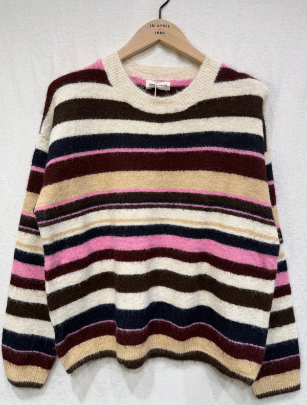 Multicoloured Striped Sweater
