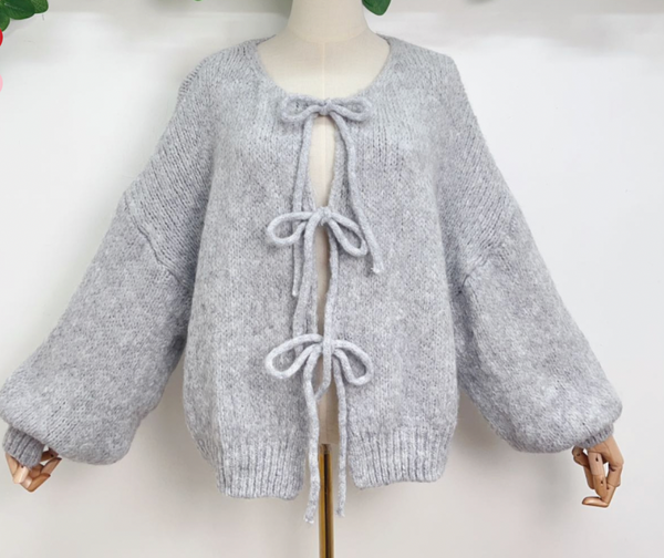 Bow Cardigan