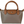 Load image into Gallery viewer, Two-Tone Tote Bag leather bag
