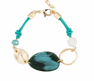 Acrylic and Resin Bracelet