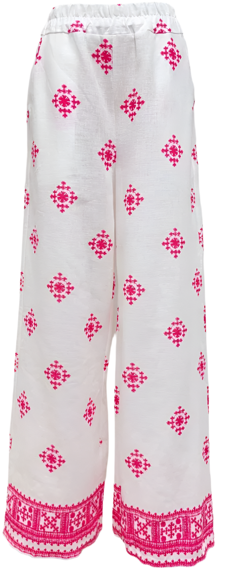 Linen Detailed Trousers