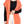 Load image into Gallery viewer, Person wearing an coral cardigan over a black top and white pants on a white background
