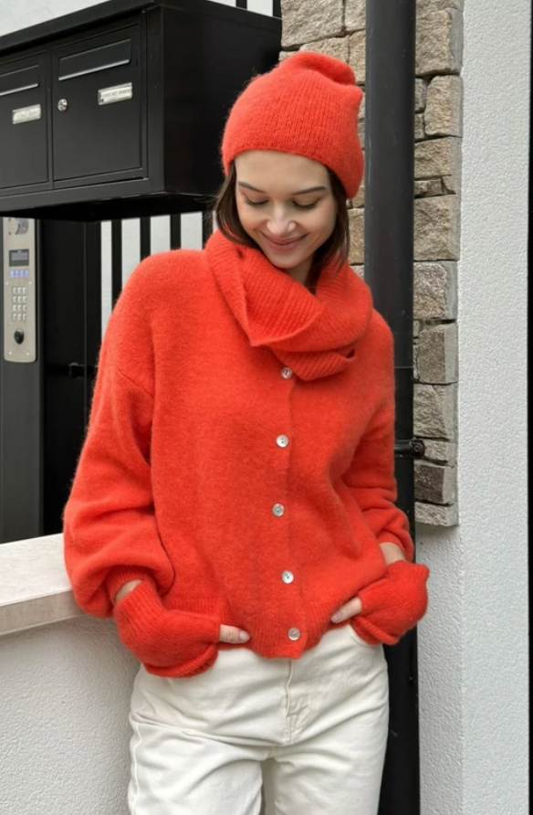 Superfine Alpaca Wool Cardigan