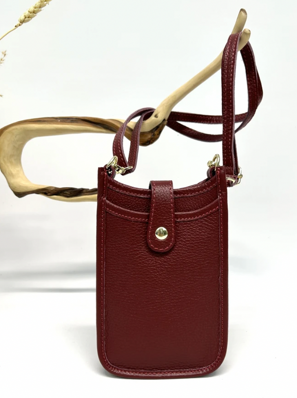 Italian Leather Phone Bag