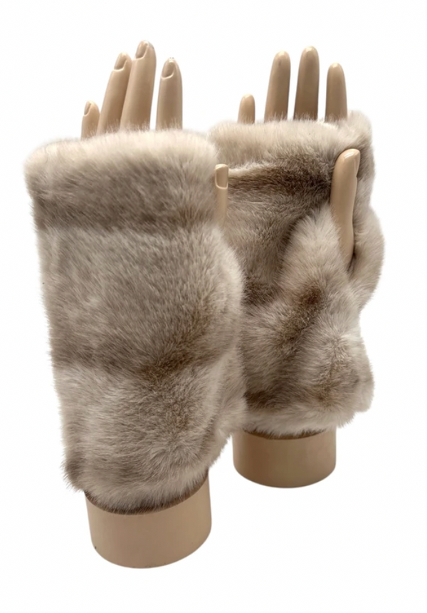 Faux Fur Mittens
