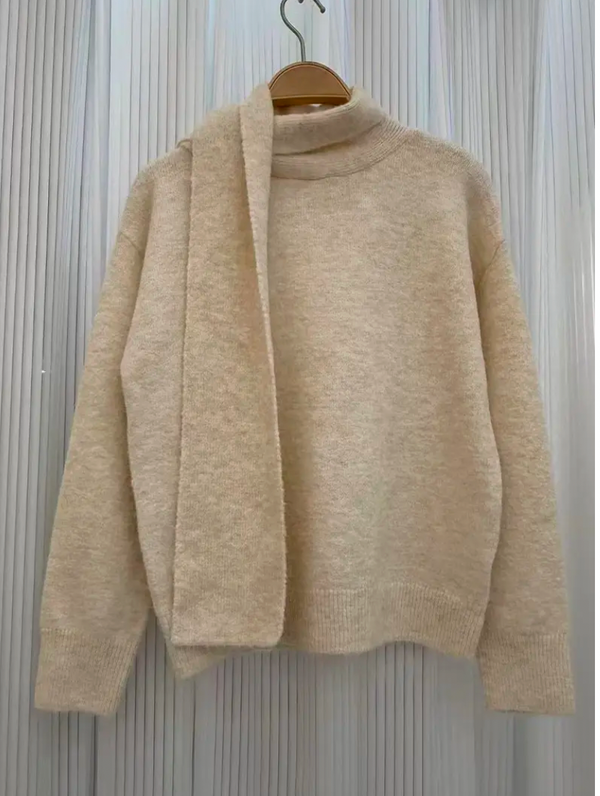 Sweater with Scarf
