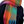 Load image into Gallery viewer, Bright multi coloured blanket scarf
