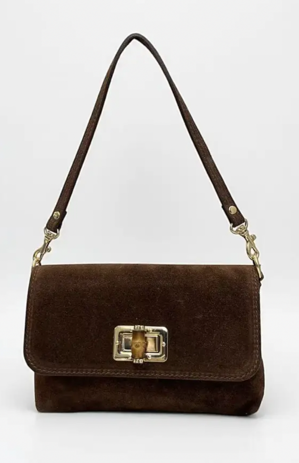 Emma Bag in Suede Leather