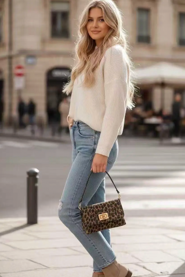 Emma Bag in Suede Leather