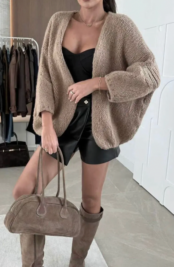 Oversized Wool Cardigan