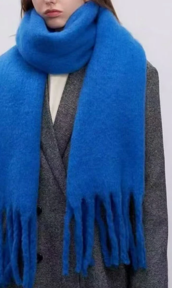 Plain Colour Blanket Scarf