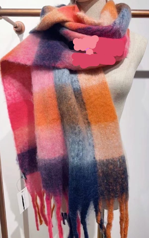 Multicolour Blanket Scarf