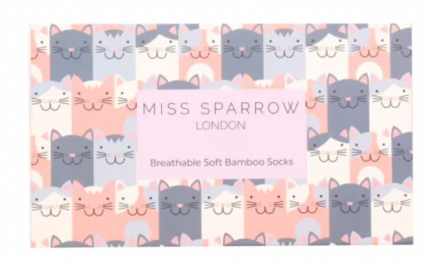 Happy Cats Socks Box