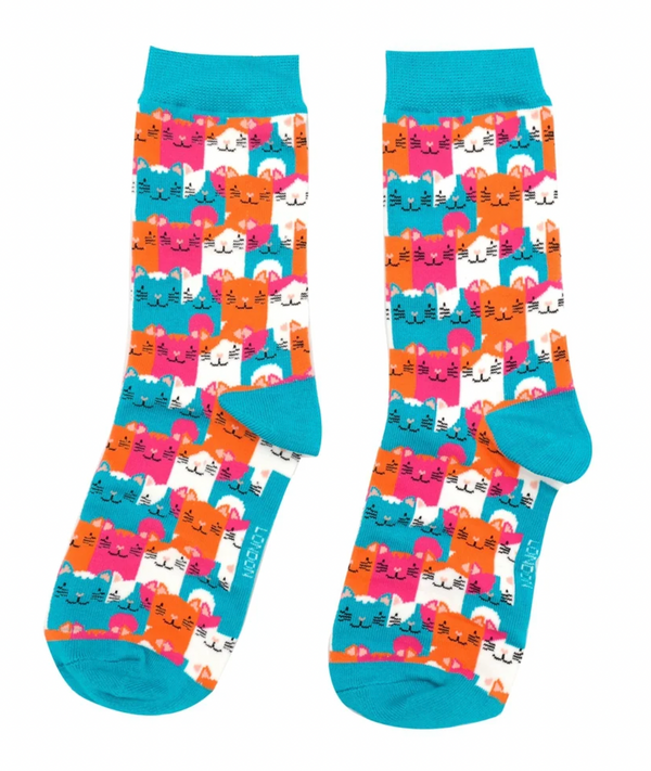 Happy Cats Socks Box