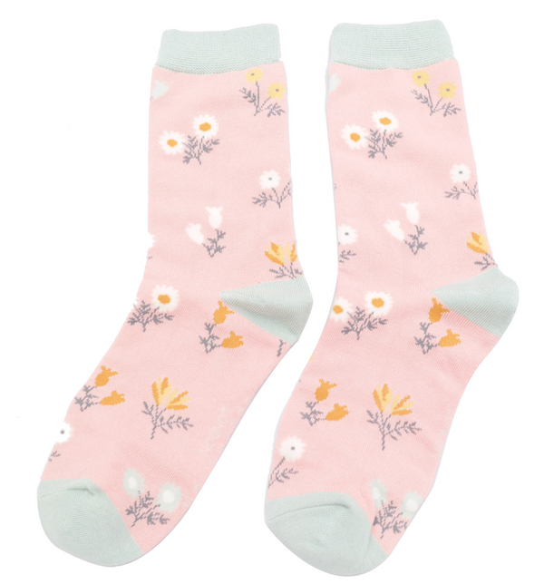 Dainty Floral Socks Box