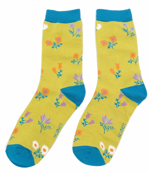 Dainty Floral Socks Box