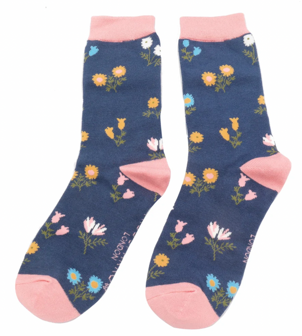 Dainty Floral Socks Box