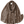 Load image into Gallery viewer, Taupe scarf with heart print and gold foil
