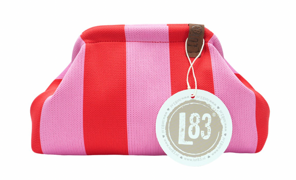 Clutch Beauty Bag - Stripes