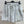 Load image into Gallery viewer, Striped shorts in pale blue and white with pockets and a drawstring
